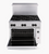 Wolf C36C-2B24CB-NG 36" W Stainless Steel 2 Burners and 1 Charbroiler Natural Gas Restaurant Range Challenger XL - 159,000 BTU