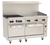 Wolf C60SC-4B36G-LP 60" W 4 Burners Natural Gas Challenger XL Restaurant Range - 238,000 BTU