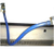 Wolf 3/4QD HOSE-4 0.75" x 4' Long Gas Flex Hose and Quick Disconnect with Restraining Device