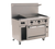 Wolf C48S-2B36G-LP 48" W 2 Burners Natural Gas Challenger XL Restaurant Range - 155,000 BTU
