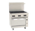 Wolf C36C-6B-QS-COMMANDER-NG 36" W Stainless Steel 6 Burners Natural Gas Restaurant Range Challenger XL - 215,000 BTU