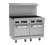 Wolf C48SS-8B-NG 48" W 8 Burners Natural Gas Challenger XL Restaurant Range - 286,000 BTU