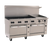 Wolf C72SS-8B24G-NG 72" W 8 Burners Natural Gas Challenger XL Restaurant Range - 350,000 BTU