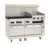 Wolf C60SC-6B24GB-NG 60" W 6 Burners Natural Gas Challenger XL Restaurant Range - 268,000 BTU