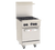 Wolf C24S-4B-NG 24" W Stainless Steel 4 Burners Natural Gas Restaurant Range Challenger XL - 143,000 BTU