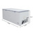 Koolmore SCF-20C 20 Cu. Ft. Aluminum White Solid Hinged Door with Lock Chest Freezer - 115 Volts