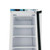 Koolmore KM-FMD12WGD 12 Cu. Ft. White Stainless Steel Glass Door Reach-In Freezer - 115 Volts