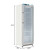 Koolmore KM-FMD12WGD 12 Cu. Ft. White Stainless Steel Glass Door Reach-In Freezer - 115 Volts