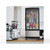 Koolmore CDCU-3C-SS 3 Cu. Ft. Stainless Steel Countertop Refrigerated Display Case - 115 Volts