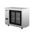 Atosa USA, Inc. SBB48SGGRAUS1 48" W x 24.5" D x 40.12" H Stainless Steel 2- Section Shallow Depth Atosa Back Bar Cooler - 115 Volts