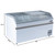 Koolmore KM-ISCF-58MD 14 Cu. Ft. White Sliding Glass Door Defrost Island Chest Freezer