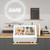 Koolmore CDC-165-WH 35" W White Countertop Refrigerated Display - 120 Volts