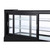 Koolmore KM-CDHF-17C-BK 17.6 Cu. Ft. Black Stainless Steel Refrigerated Bakery Display Case