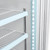 Koolmore MDF-1GD-9C-WH 9 Cu. Ft. White Reach-In Display Merchandiser Freezer - 115 Volts