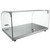 Koolmore DC-1C 0.9 Cu. Ft. Curved Front Glass Rear Door Countertop Bakery Display Case