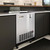Koolmore KM-BOC25-SS 5 Cu. Ft. Stainless Steel Built-In Opener Commercial Bottle Cooler - 115 Volts