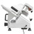 Koolmore CMS-12S 11.8" Blade Dia. Stainless Steel Electric Semi Automatic Slicer