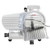 Koolmore CMS-12S 11.8" Blade Dia. Stainless Steel Electric Semi Automatic Slicer