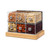 Rosseto BD114 21" x 13.75" x 15.25" H 6 Clear Acrylic Drawers and Bamboo with Natural Finish Countertop Bakery Case