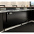 Koolmore KM-BOC95-BK 30 Cu. Ft. Black Built-In Opener Commercial Bottle Cooler - 115 Volts