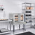 Koolmore KM-CCO54-LP 38" W Dual Glass Door Single Deck Liquid Propane Commercial Convection Oven - 54,000 BTU