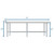 Koolmore EQT-163072 72" W x 30" D Stainless Steel 16 Gauge Equipment Stand with Undershelf
