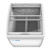 Koolmore MCF-6C 5.7 Cu. Ft. White Sliding Glass Door Ice Cream Display Chest Freezer - 115 Volts