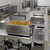 Koolmore CFW-1T 21 Qt. Stainless Steel 20 Gauge Electric Countertop Food Warmer with Faucet - 115 Volts