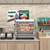 Koolmore HDC-3C-SS 3 Cu. Ft. Glass Side Panel 3 Shelves Front Open Air Countertop Display Warmer