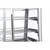 Koolmore HDC-3C-SS 3 Cu. Ft. Glass Side Panel 3 Shelves Front Open Air Countertop Display Warmer