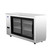 Atosa USA, Inc. SBB69SGGRAUS1 68" W x 24.5" D x 40.12" H Stainless Steel 2- Section Shallow Depth Atosa Back Bar Cooler - 115 Volts