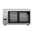 Atosa USA, Inc. SBB69SGGRAUS1 68" W x 24.5" D x 40.12" H Stainless Steel 2- Section Shallow Depth Atosa Back Bar Cooler - 115 Volts