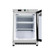 Koolmore KM-MDF46GD 4.6 Cu. Ft. White Stainless Steel Glass Door Countertop Display Freezer