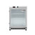 Koolmore KM-MDF46GD 4.6 Cu. Ft. White Stainless Steel Glass Door Countertop Display Freezer
