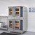 Koolmore KM-DCCO54-NG 38" W Dual Glass Door-Double Deck Natural Gas Commercial Convection Oven - 108,000 BTU