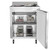 Koolmore FWT-1D-6C 6.3 Cu. Ft. Stainless Steel Single Door Freezer Worktop