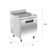 Koolmore FWT-1D-6C 6.3 Cu. Ft. Stainless Steel Single Door Freezer Worktop