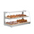 Koolmore DC-53C-B 41" W Curved Front Glass 2 Shelves Countertop Bakery Display Case