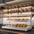 Koolmore DC-53C-B 41" W Curved Front Glass 2 Shelves Countertop Bakery Display Case