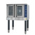 Koolmore KM-CCO54-NG 38" W Dual Glass Door Single Deck Natural Gas Commercial Convection Oven - 54,000 BTU