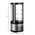 Koolmore CDUR-3C 3 Cu. Ft. Black Countertop Refrigerated Display Case - 120 Volts