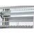 Koolmore CDC-250-WH 48" W White Countertop Refrigerated Display Case - 120 Volts