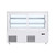 Koolmore KM-CDHF-17C-WH 17.6 Cu. Ft. White Stainless Steel Refrigerated Bakery Display Case