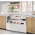 Koolmore KM-CDHF-17C-WH 17.6 Cu. Ft. White Stainless Steel Refrigerated Bakery Display Case