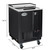 Koolmore KM-BOC25-BK 5 Cu. Ft. Black Built-In Opener Commercial Bottle Cooler - 115 Volts