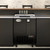 Koolmore KM-BOC25-BK 5 Cu. Ft. Black Built-In Opener Commercial Bottle Cooler - 115 Volts