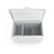 Koolmore SCF-7C 7 Cu. Ft. Aluminum White Solid Hinged Door with Lock Chest Freezer - 115 Volts
