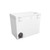 Koolmore SCF-7C 7 Cu. Ft. Aluminum White Solid Hinged Door with Lock Chest Freezer - 115 Volts