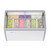 Koolmore KM-GDC-49SD 50" W Top Sliding Glass Door Gelato Dipping Cabinet Display Freezer