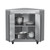 Koolmore KM-OKS-CCAB 26" W Stainless Steel Enclosed Outdoor Corner Cabinet